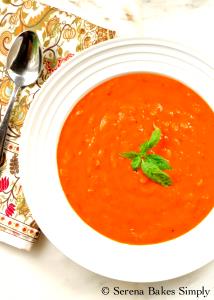 1 Cup Tomato Basil Orzo Soup