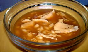 1 cup Turkey Cassoulet with Bacon Soup