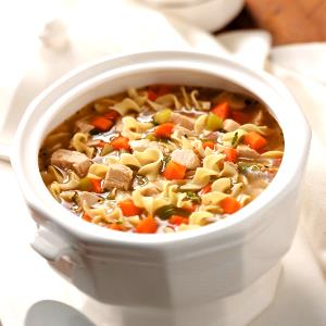 1 Cup Turkey Noodle Soup (Home Recipe)