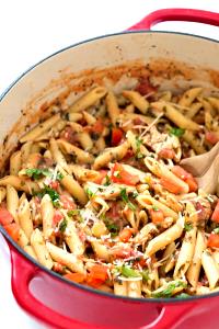 1 cup Tuscan Chicken with Penne Pasta