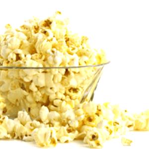1 Cup, Unpopped, Yields Unbuttered Popcorn Popped in Oil