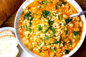 1 cup Vegetable Bean and Barley Stew