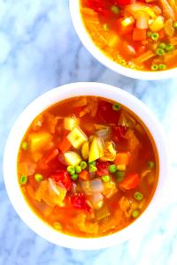 1 Cup Vegetable Soup (Home Recipe)