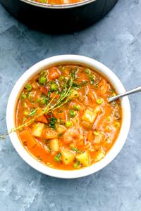 1 Cup Vegetable Stew (without Meat)