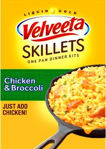 1 cup Velveeta Cheesy Chicken & Broccoli Rice