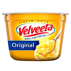1 cup Velveeta Shells & Cheese with 2% Milk