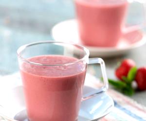 1 Cup Warm Pink Mint Smoothie