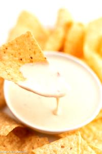 1 Cup White Cheese Dip Cup