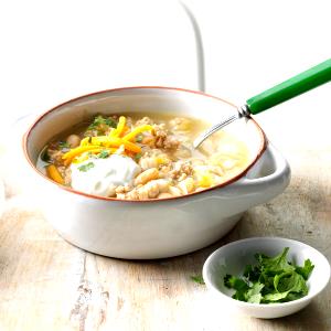 1 Cup White Chili, Chicken Chili With Beans