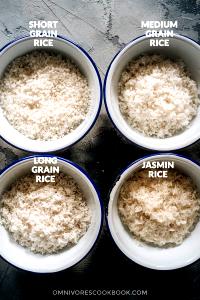1 Cup White Rice, Medium Grain, Raw
