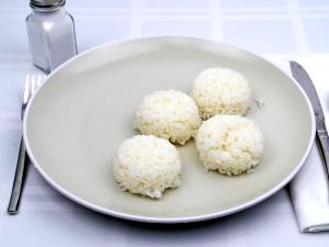 1 Cup White Rice (Short-Grain, Unenriched)