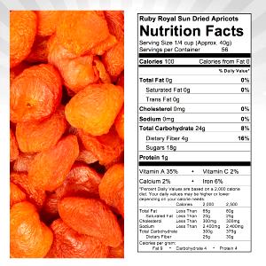 1 Cup Whole Unsweetened Cooked Dried Apricot