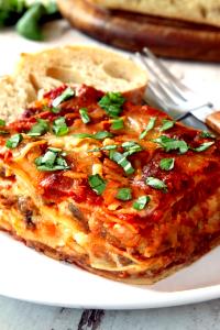 1 Cup Whole Wheat Lasagna Noodles with Meat