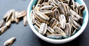 1 Cup, With Hulls, Edible Yield Roasted Salted Hulled Sunflower Seeds