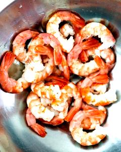 1 Cup, With Shell, Raw (yield After Cooking, Shell Removed) Baked or Broiled Shrimp