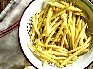 1 Cup Yellow Bean, Raw (Wax Bean)