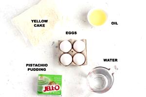 1 Cup Yellow Cake Pudding Mix (Oil, Egg Yellows, and Water Added)
