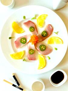 1 Cup Yellowtail Sashimi
