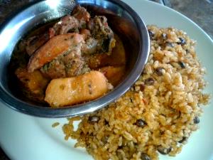 1 Cup (yield After Bone Removed) Puerto Rican Style Stewed Rabbit (Fricase De Conejo)