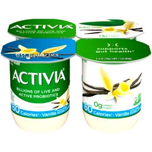 1 Cup Yogurt, Activia Light, Vanilla