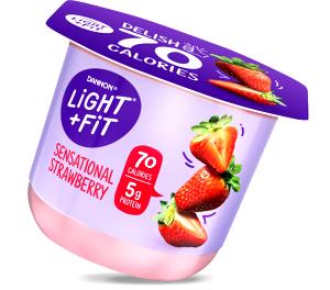1 Cup Yogurt, Strawberry, Nonfat