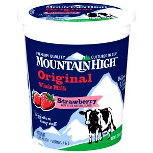 1 Cup Yogurt, Whole Milk, Flavored
