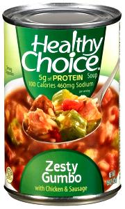 1 Cup Zesty Gumbo Soup, Rts, Canned