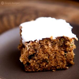 1 Cup Zucchini Cake