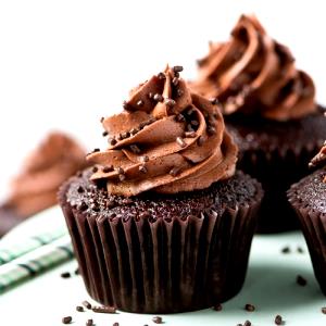 1 cupcake (3.2 oz) Double Chocolate Cupcake