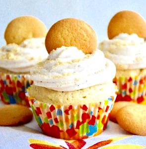 1 cupcake (57 g) Banana Pudding Cakes