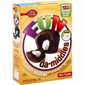 1 cupcake FUN da-Middles Chocolate