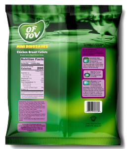 1 cutlet (90 g) Dinosaurs Chicken Breast Cutlets