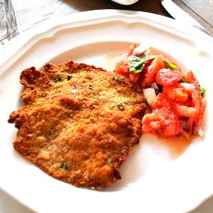 1 Cutlet Veal Schnitzel