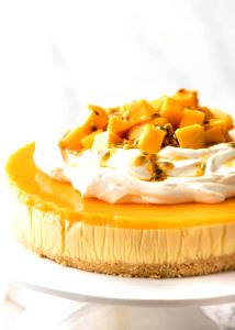 1 dessert Mango Cheesecake