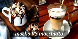 1 dessert Mocha Macchiato