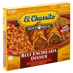 1 Dinner El Charrito Beef Enchilada Dinner