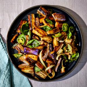 1 dish Stir Fried Eggplant