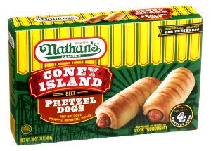 1 dog (113 g) Coney Island Pretzel Dog