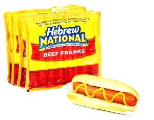 1 dog (90 g) Hebrew National Hot Dog