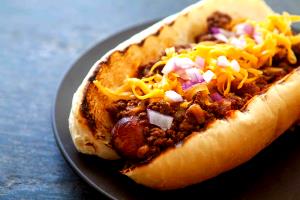 1 Dog Chili Cheese Dogs