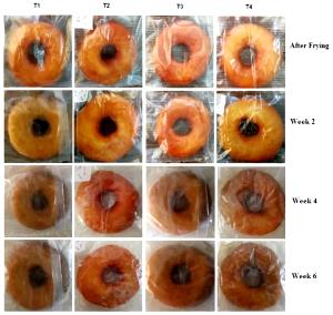 1 donut (107 g) Wheat & Spice Donut - Cinnamon Crumb Topping