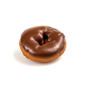 1 donut (122 g) Chocolate Iced Chocolate Cake Donut