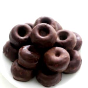 1 donut (34 g) Party Mini Rich Frosted Donuts