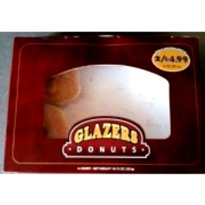 1 donut (52 g) Glazers Donut