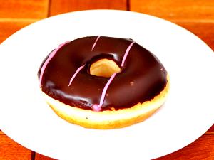1 donut (66 g) Raised Round Donut - Chocolate Iced