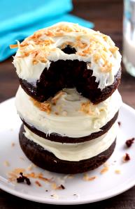 1 donut (79 g) Chocolate Coconut Cream Pie Donut