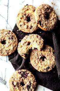 1 donut Blueberry Crumb Donut