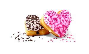 1 donut Brownie Batter Donut