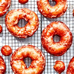 1 donut Glazed Cake Donut