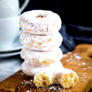 1 donut Powdered Cake Donut